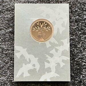 Vintage Franklin Mint Christmas Holiday Card Coin